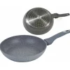 Patelnia z powłoką granitową Klausberg KB 7311 szara 28 cm indukcja