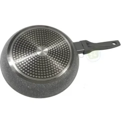 Patelnia z powłoką granitową Klausberg KB 7311 szara 28 cm indukcja