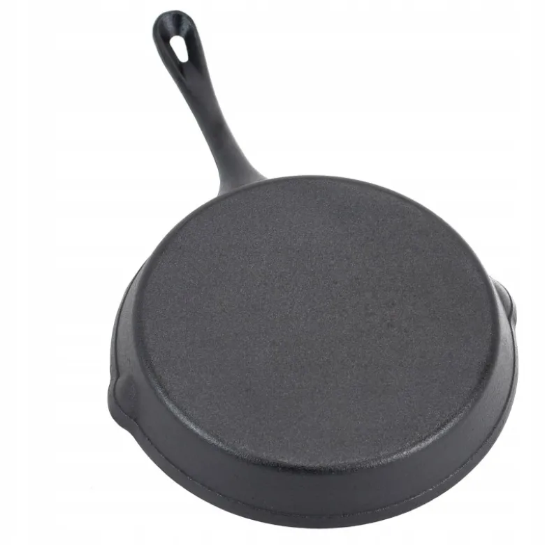 Patelnie żeliwne 20/25/30cm zestaw 3 sztuk ciężkie głębokie Krisberg KR 2711 indukcja gaz