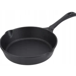 Patelnie żeliwne 20/25/30cm zestaw 3 sztuk ciężkie głębokie Krisberg KR 2711 indukcja gaz