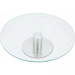 Patera poziomowa szklana na tort owoce ciasta KH 4014 Kinghoff