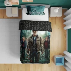 Pościel 160x200 bawełna gruba Faro 2 części Harry Potter i Insygnia Śmierci