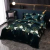 Pościel 160x200 bawełna satynowa 3D Cotton World gruba 3 części 2339