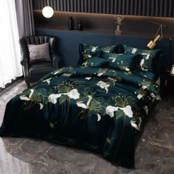 Pościel 160x200 bawełna satynowa 3D Cotton World gruba 3 części 2339