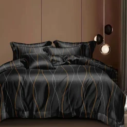 Pościel 160x200 bawełna satynowa 3D Cotton World gruba 3 części 2447