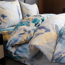 Pościel 220x200 bawełna satynowa dwustronna Cotton World gruba 3 części AML 3082