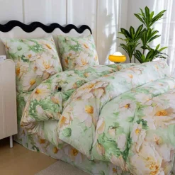Pościel 160x200 bawełna satynowa dwustronna Cotton World gruba 3 części AML 3096