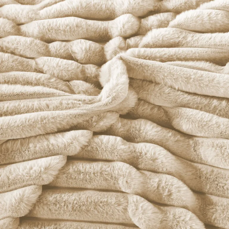 Pościel 160x200 mikrofibra "miś" Cotton World gruba 3 części 2581 beżowy