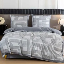 Pościel z lampasami 160x200 mikrofibra Cotton World 3 części FPD 2926