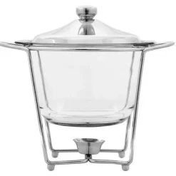 Podgrzewacz do potraw 26x22.5 cm naczynie żaroodporne 4 L szklana waza Ferro Florina