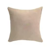 Poduszka dekoracyjna 50x50 velvet welurowa beżowa