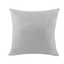 Poduszka dekoracyjna 40x40 velvet welurowa alabastrowa szarość