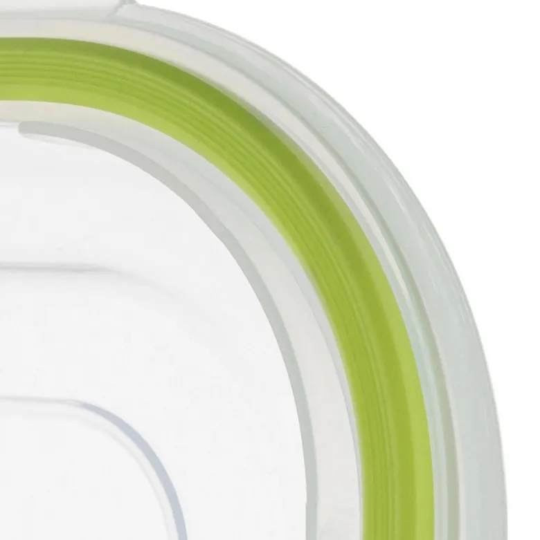 Pojemniki szklane okrągłe lunchbox Florina Frigo zestaw 3 sztuki żaroodporne hermetyczne 620 ml