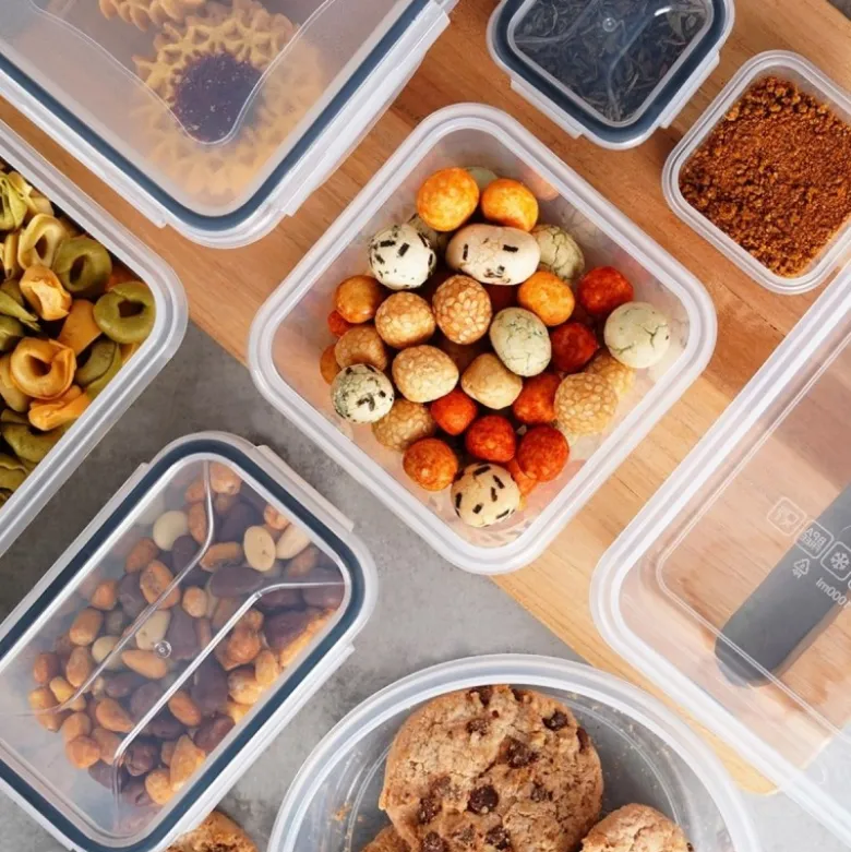 Pojemniki z pokrywką 60/320/350/550/700/840 ml lunchbox zestaw 24szt hermetyczne