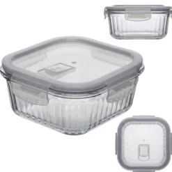 Pojemnik 1500 ml na żywność jedzenie pudełko z pokrywką lunchbox kwadratowy hermetyczny Mariet Florina