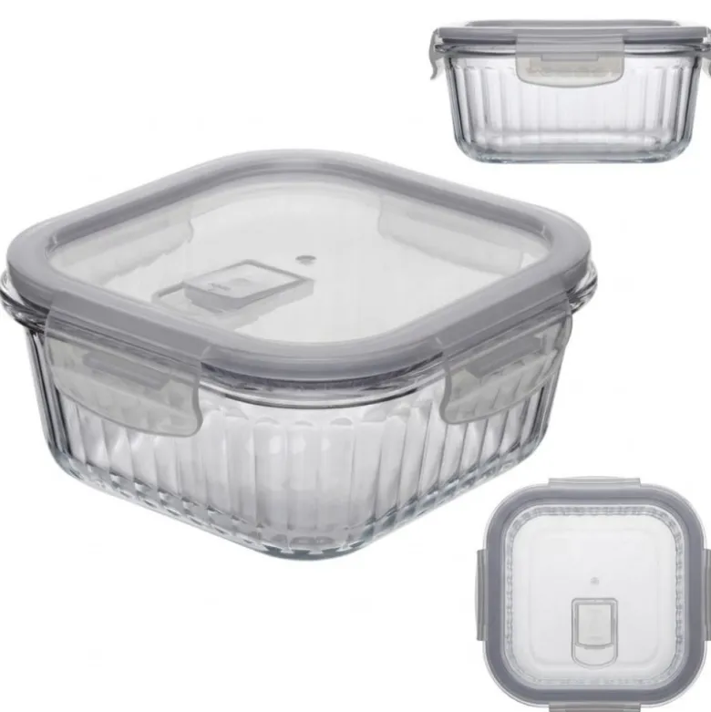 Pojemnik 1500 ml na żywność jedzenie pudełko z pokrywką lunchbox kwadratowy hermetyczny Mariet Florina