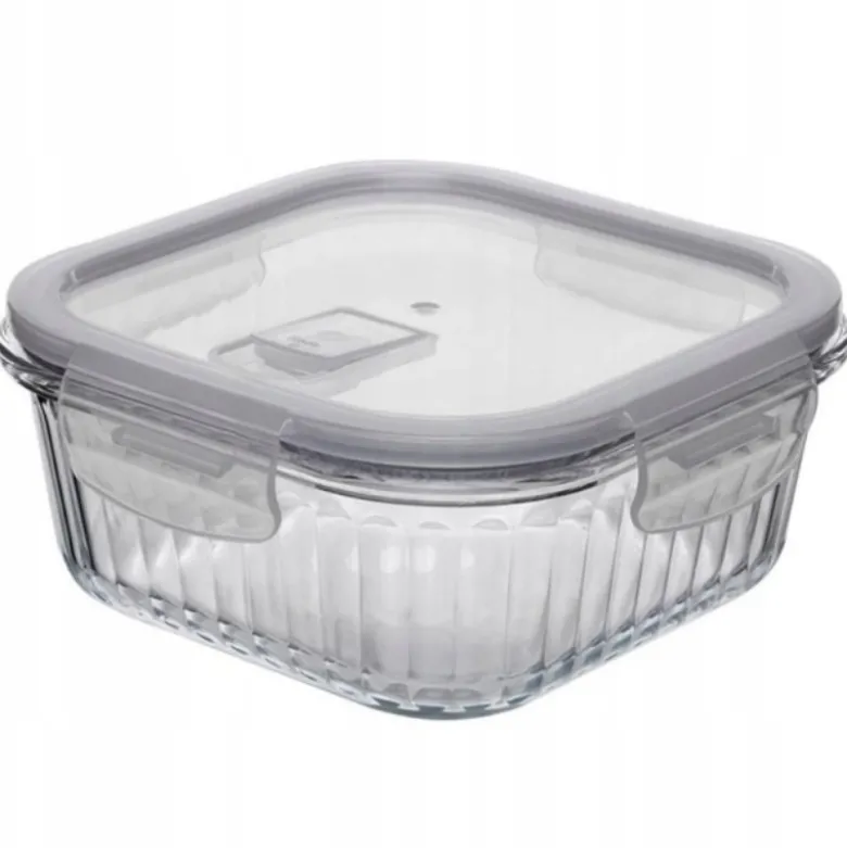 Pojemnik 1500 ml na żywność jedzenie pudełko z pokrywką lunchbox kwadratowy hermetyczny Mariet Florina