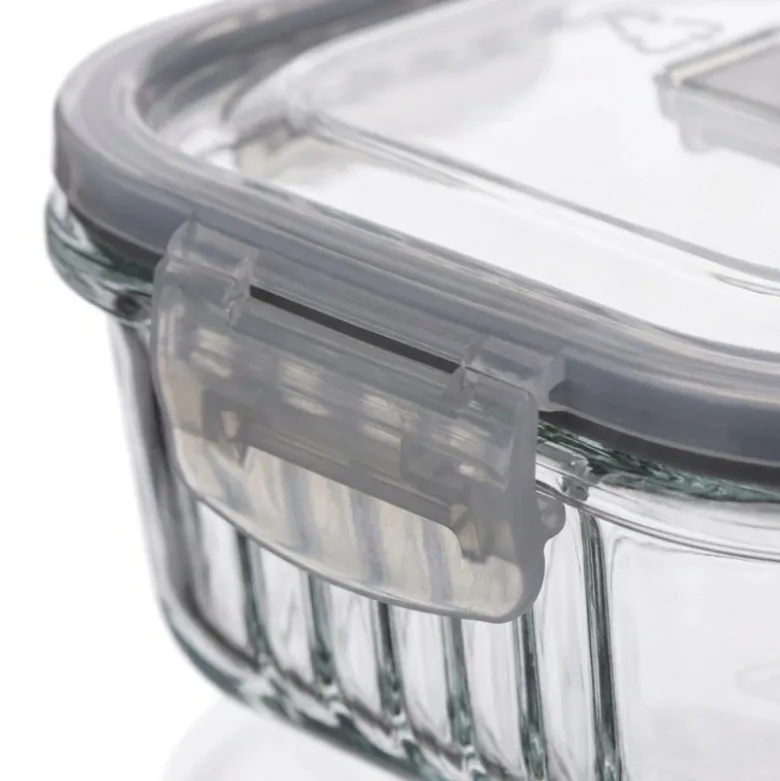 Pojemnik 1200 ml na żywność jedzenie pudełko z pokrywką lunchbox kwadratowy hermetyczny Mariet Florina