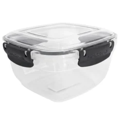 Pojemnik 2400ml na żywność jedzenie pudełko z pokrywką lunchbox kwadratowy hermetyczny Tragar