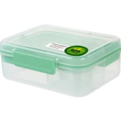 Pojemnik śniadaniowy plastikowy lunchbox GierekHoff Bento 5 komór z pojemnikiem na sos śniadaniówka na żywność GH 1106