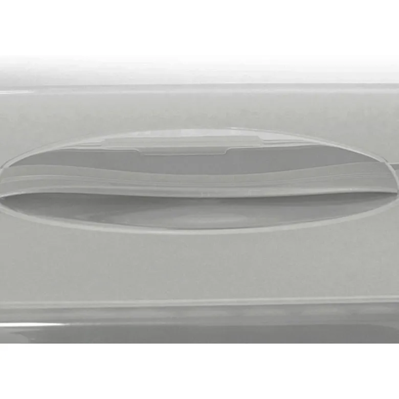 Pojemnik plastikowy na ciasto szary 45x31x10 cm Tragar 30307