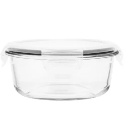 Pojemnik szklany 950 ml okrągły lunchbox Altom Fresh żaroodporny hermetyczny
