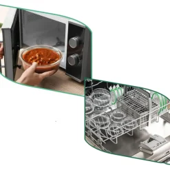 Pojemnik szklany 950 ml okrągły lunchbox Altom Fresh żaroodporny hermetyczny