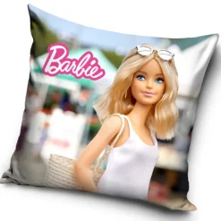 Poszewka 40x40 na poduszkę jaśka realistyczny wzór Barbie