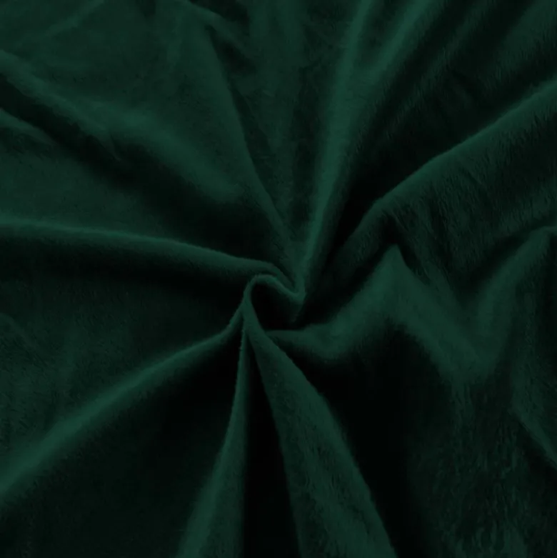 Prześcieradło z gumką "miś" 90x200 grube butelkowa zieleń Cotton World 2380