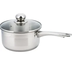 Rondel stalowy Kinghoff KH 4322 1.0 L 18/10 z pokrywką INDUKCJA