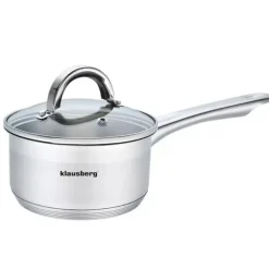 Rondel stalowy 1.5 L z pokrywką na indukcję Klausberg KB 7133