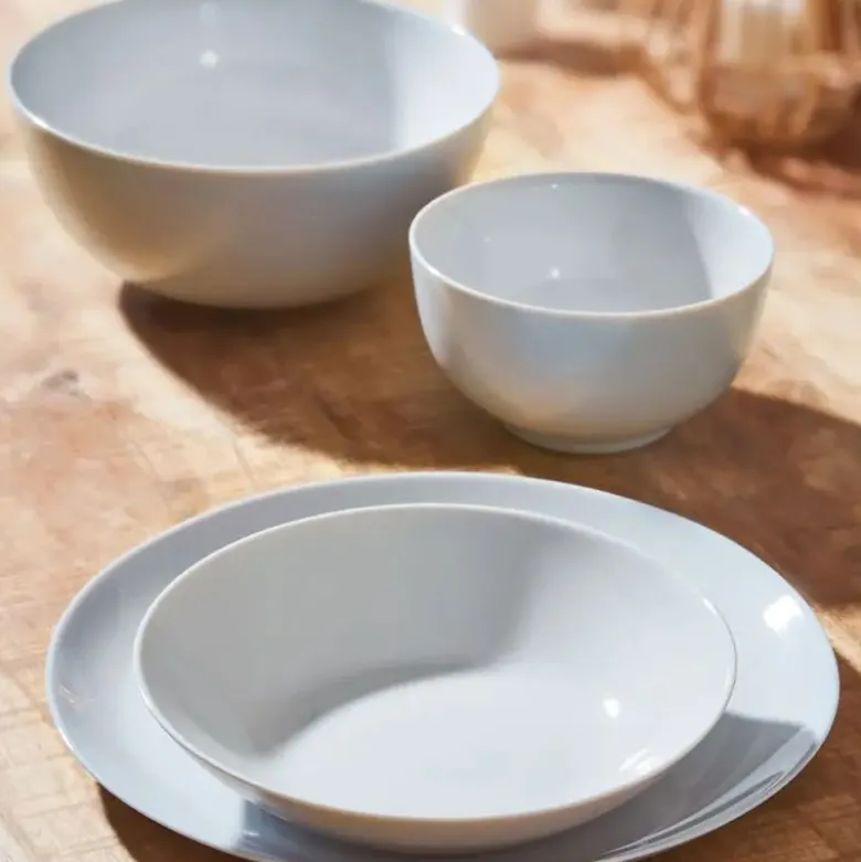 Salaterka 21 cm szara 2.1 L miska szklana Diwali Luminarc P0872