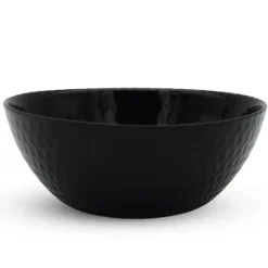 Salaterka czarna na sałatkę głęboki 16cm miska na zupę opal Diamond Tragar