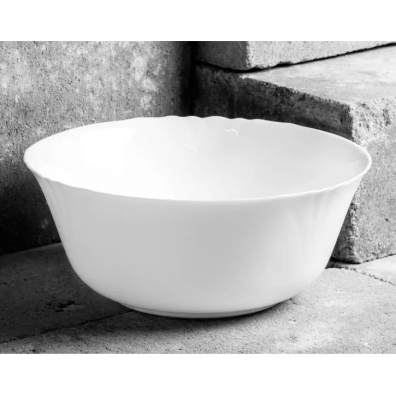 Salaterka miska Cadix Luminarc 24 cm biała