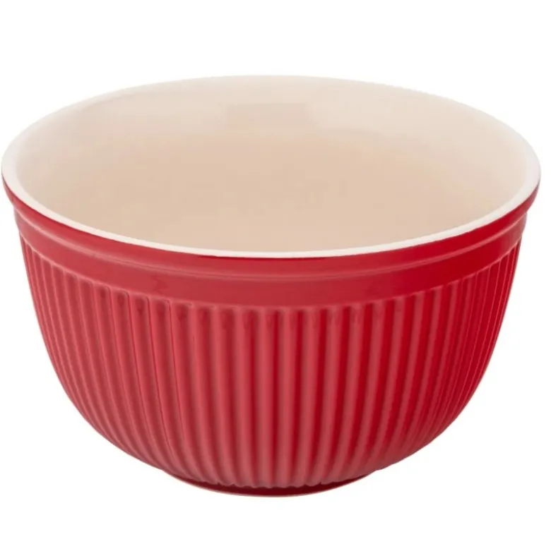 Salaterka miska 2.5L ceramiczna czerwona 22 cm Altom Design Red Chilli