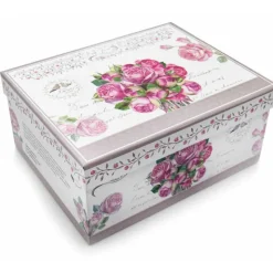 Serwis kawowy dla 2 osób Bella Fiore porcelana zestaw filiżanek ze spodkami Tragar 40561