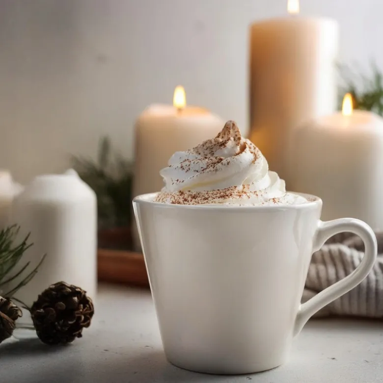Serwis kawowy porcelana biały na 6 osób Glasmark Maja zestaw 6 filiżanek 230 ml ze spodkami