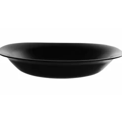 Serwis obiadowy 18 elementów dla 6 osób MG Home Pavia Black zestaw talerzy czarne talerze