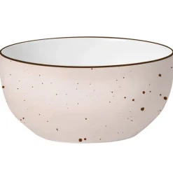 Serwis obiadowy 36 elementów porcelanowy MG Home Gemma Pastel zestaw talerzy dla 12 osób kolorowe nakrapiane