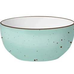 Serwis obiadowy 36 elementów porcelanowy MG Home Gemma Pastel zestaw talerzy dla 12 osób kolorowe nakrapiane