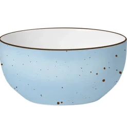 Serwis obiadowy 36 elementów porcelanowy MG Home Gemma Pastel zestaw talerzy dla 12 osób kolorowe nakrapiane