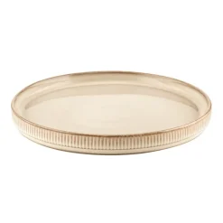Serwis obiadowy porcelanowy GierekHoff Evie 18 elementów zestaw talerzy dla 6 osób retro 1210