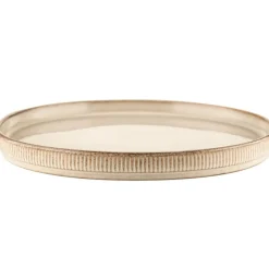 Serwis obiadowy porcelanowy GierekHoff Evie 18 elementów zestaw talerzy dla 6 osób retro 1210
