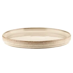 Serwis obiadowy porcelanowy GierekHoff Evie 24 elementy z salaterkami zestaw talerzy dla 6 osób retro 1213
