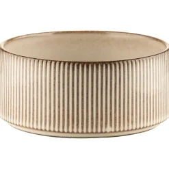 Serwis obiadowy porcelanowy GierekHoff Evie 30 elementów z salaterkami i kubkami zestaw talerzy dla 6 osób retro 1211