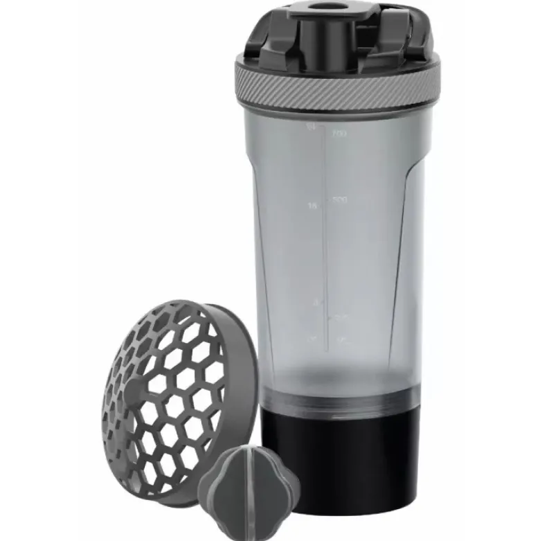 Shaker do koktajli 720 ml KingHoff KH 1359 plastikowy czarny