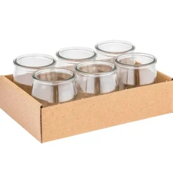 Słoiczki szklane 140 ml do deserów komplet 6 szt Altom Design