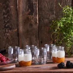 Słoiczki szklane 140 ml do deserów tiramisu komplet 12 szt Altom Design