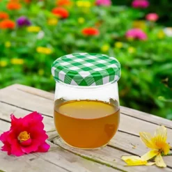 Słoiki baryłkowe na przetwory 500 ml zestaw 8 sztuk weki z pokrywkami TR-GJ-500