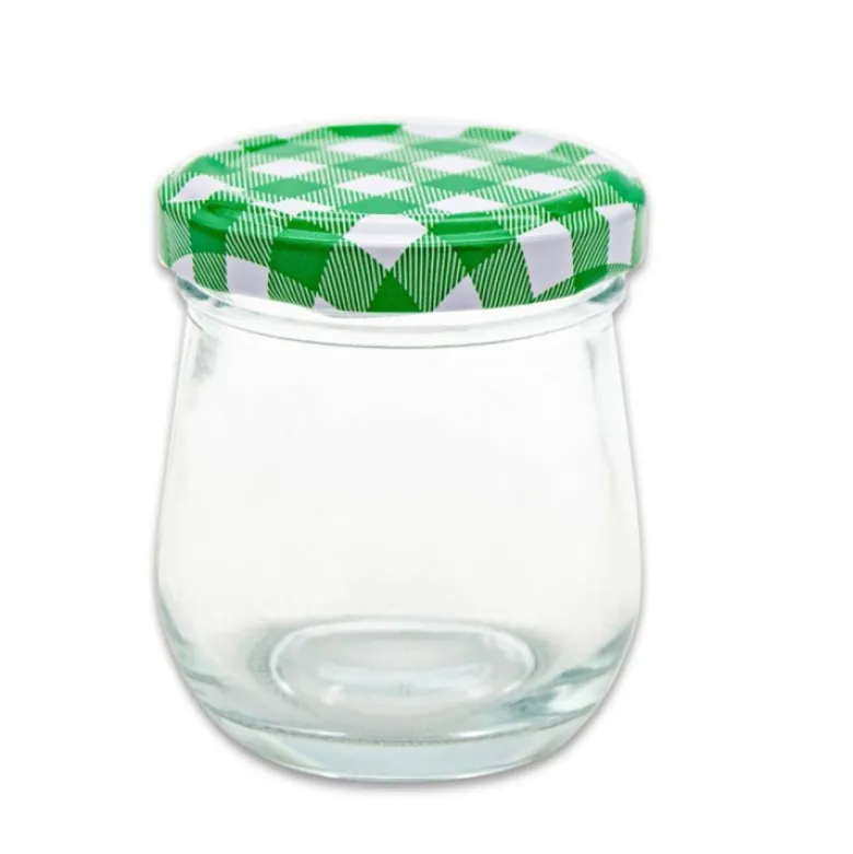 Słoiki baryłkowe na przetwory 500 ml zestaw 8 sztuk weki z pokrywkami TR-GJ-500